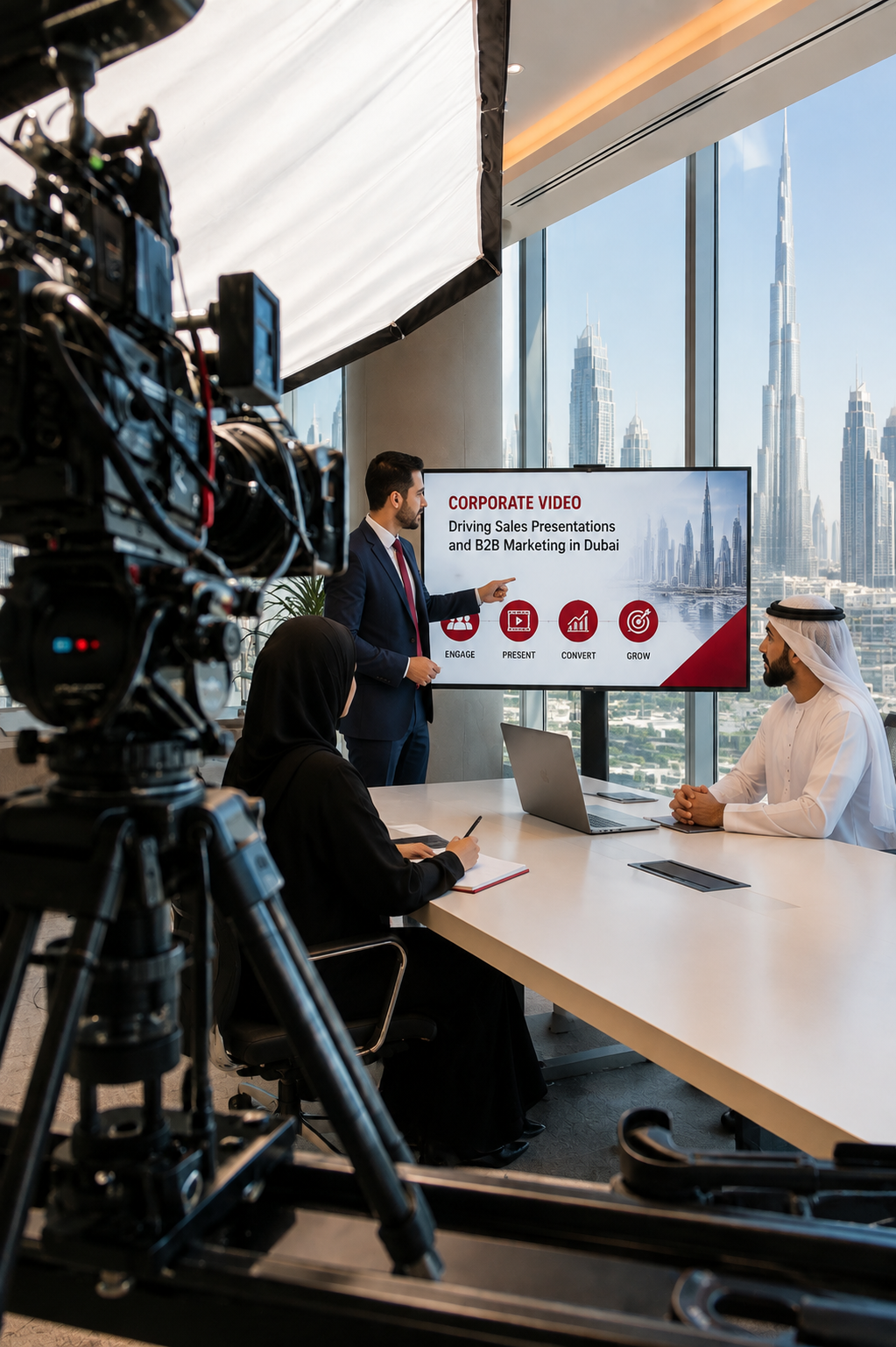 How Corporate Videos Improve Sales Presentations and B2B Marketing in Dubai